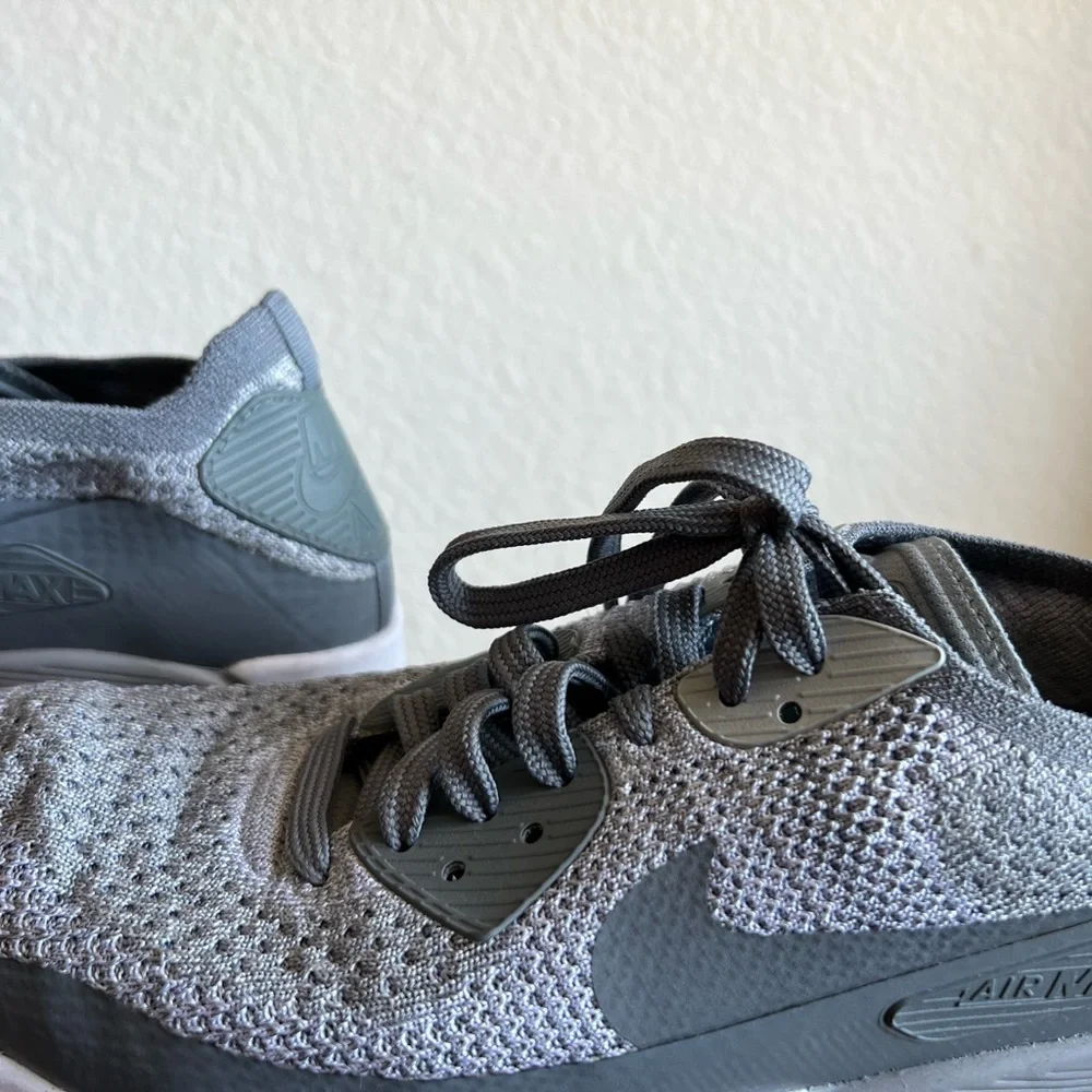 Rare Pure platinum Nike Air Max Ultra 2.0 Flyknit - Picture 6 of 12